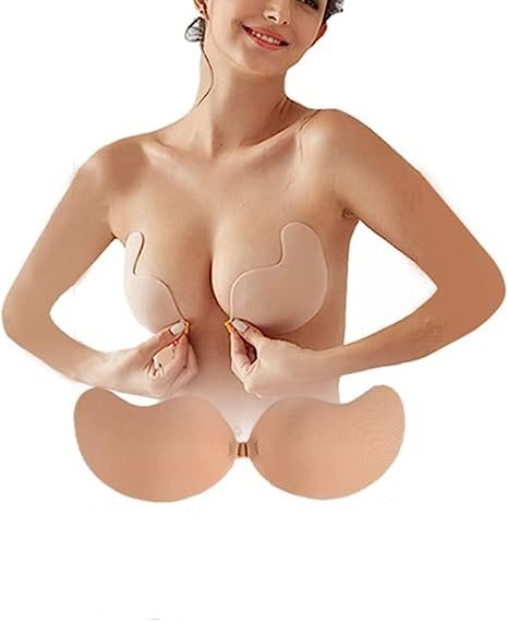 Strapless Adhesive Bra Invisible Push Up Sticky Bra ( 2 PCS )